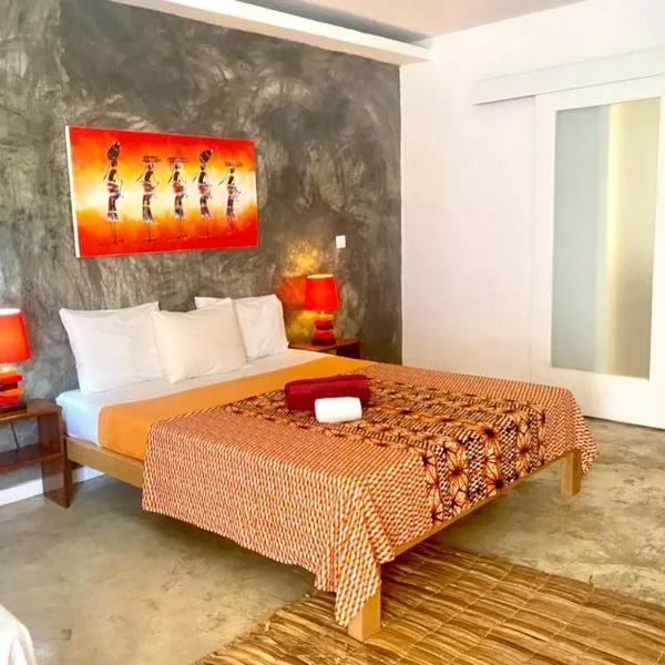 Hotel Kriola、サントメのホテル