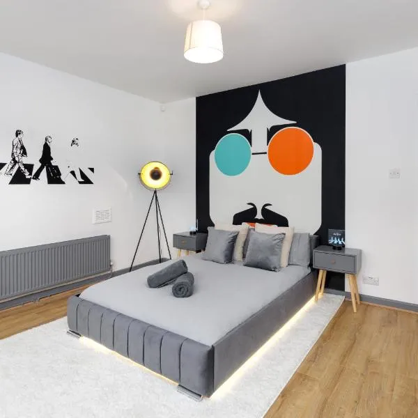 FLATZY - Iconic Beatles and Liverpool Culture Home, hotel a Liverpool