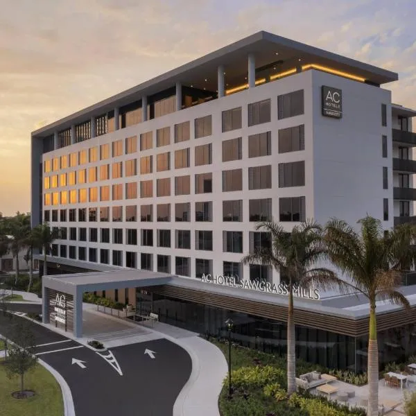 AC Hotel by Marriott Fort Lauderdale Sawgrass Mills Sunrise, hotel di Weston