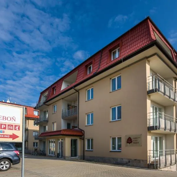 Garni Hotel Třeboň, hotell i Třeboň