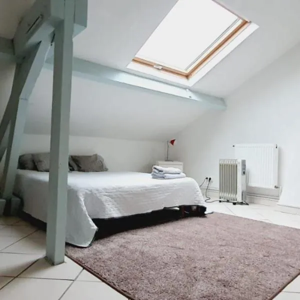 Jolie Appartement 3 pièces avec Piscine, hotel in La Ferté-Gaucher