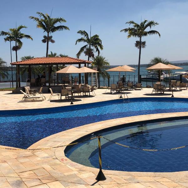 Apart Lake Side vista jardim c/balanço - Foto 3
