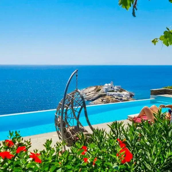 Paradise Place Sifnos, hotell i Chrisopigi