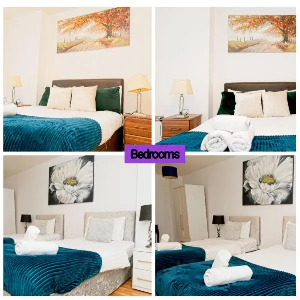 Birmingham City Centre Beautiful Apartment Walking Distance to Bullring Shopping Centre Private Parking、バーミンガムのホテル