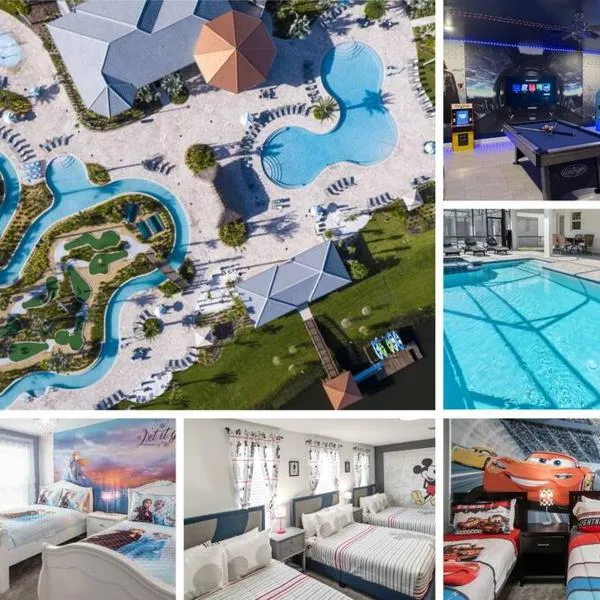 Luxury 9BR Villa @ Storey Lake Resort Near Disney, hotel in Kissimmee