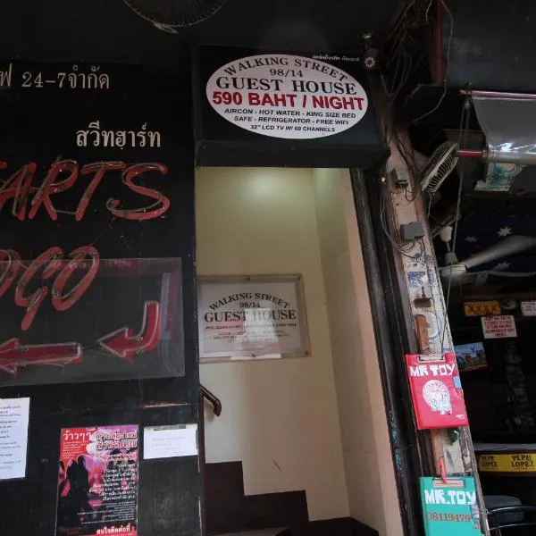Walking Street Guest House, hotel v destinaci Pattaya South