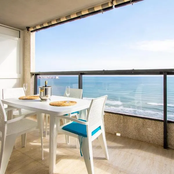 Cullera में, होटल ESPACIO 18 - Primera Línea de Playa