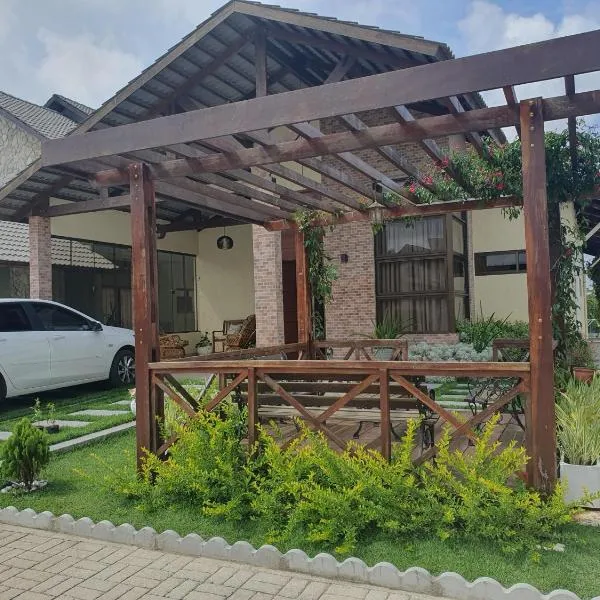 Chalé de campo em condomínio fechado, hotel v destinaci Bananeiras
