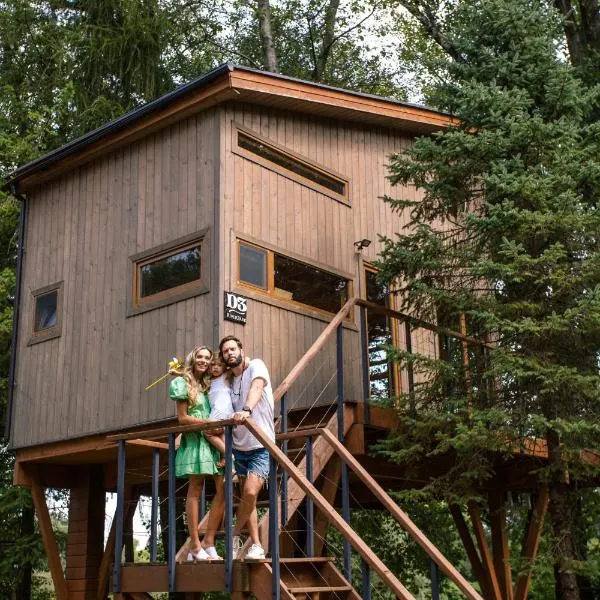 Apartamenty wśród drzew River Park, hotel v destinaci Zator