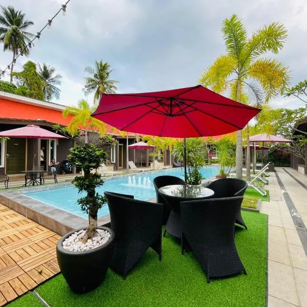 Villa Abadi Resort, hótel í Pantai Cenang