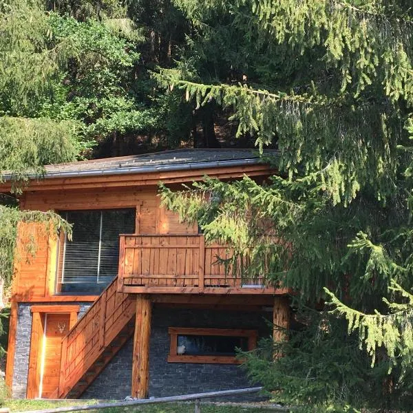 Chalet dans les Arbres, hôtel à Saint-Jean-dʼAulps