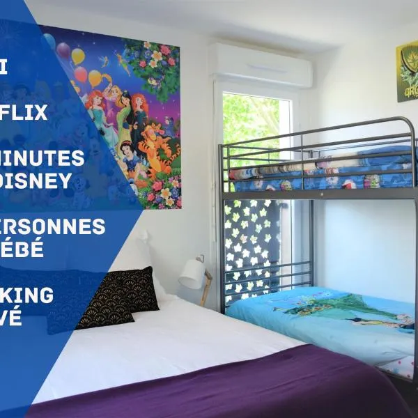 Dream Appartement Paris, hotell sihtkohas Montévrain