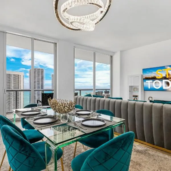 Beachwalk Resort #3302 - PENTHOUSE IN THE SKY 3BDR and 3BA LUXURY CONDO DIRECT OCEAN VIEW, hotel sa Hallandale Beach