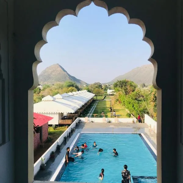 Hotel Green Haveli - A Heritage and Hill View Hotel , Pushkar, hotel v destinaci Puškar