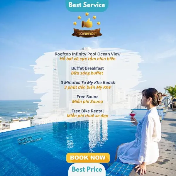 Grand Ocean Luxury Boutique, hotel u gradu 'Phong Tân Thái'