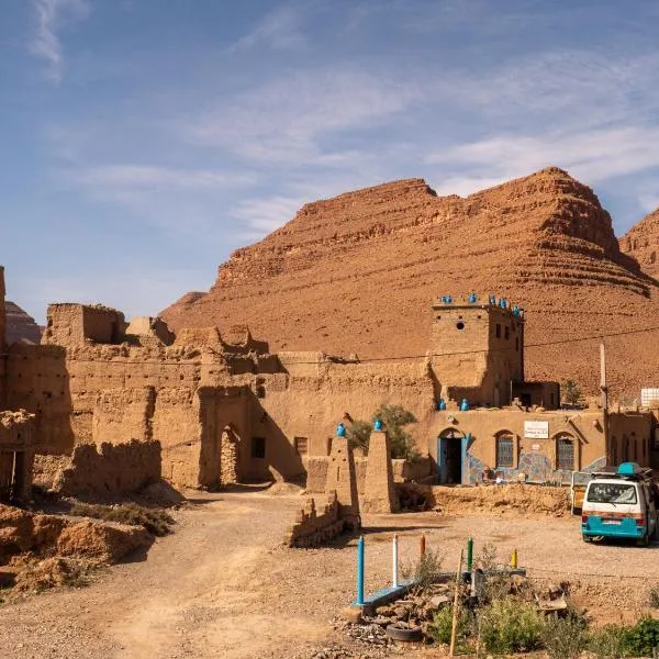 Chambres dans casbah - Gite D'étape Gorges De Ziz, hotell sihtkohas Er Rachidia