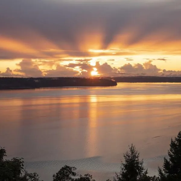 180º Puget Sound View、ギグハーバーのホテル