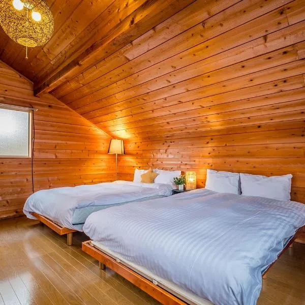 Stella Rental Villa Engawa House、富士河口湖町のホテル