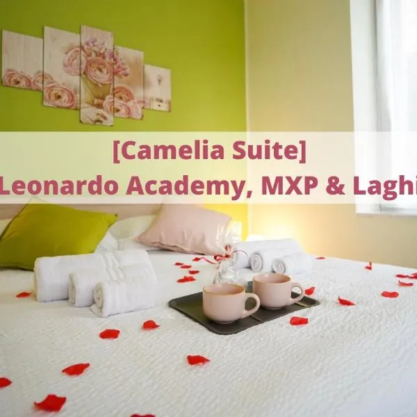 [Camelia Suite] Leonardo Academy, MXP & Lakes – hotel w mieście Sesto Calende