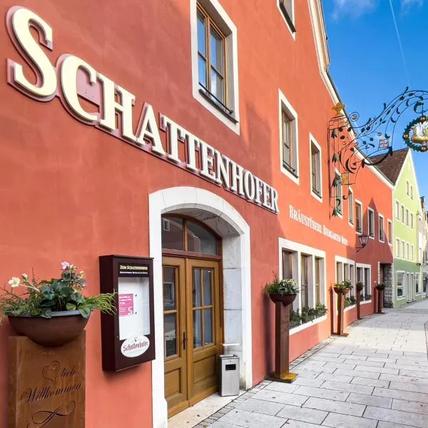 Schattenhofer Braugasthof、バイルングリースのホテル