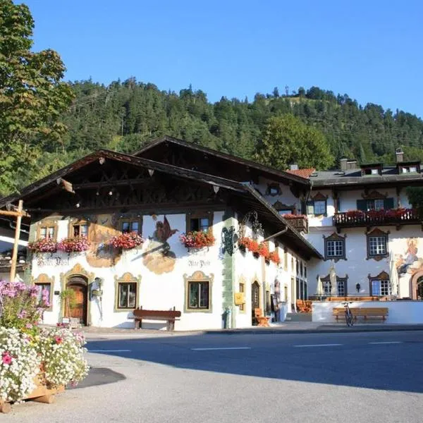 Gasthof & Hotel Zur Post, hotel v destinaci Wallgau