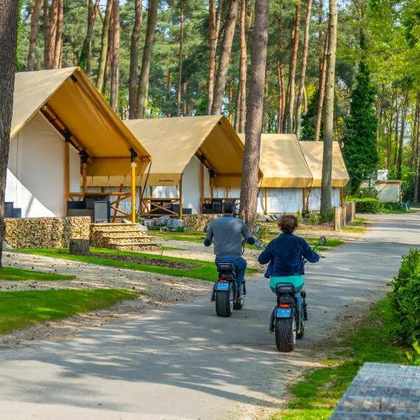 Comfort Rooms by EuroParcs Hoge Kempen, hotel di Zutendaal