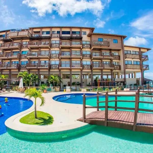 Cobertura com Piscina Privativa em Barra Bali, Pé na Areia, à Beira-Mar - Destino BSM 417, hotel in Barra de São Miguel
