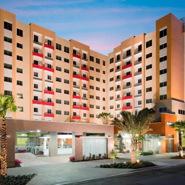 Residence Inn by Marriott West Palm Beach Downtown，西棕櫚灘的飯店