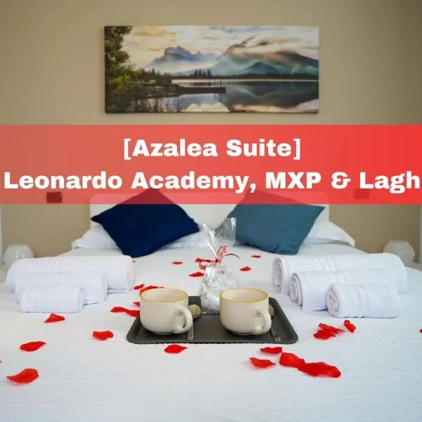 [Azalea Suite] Leonardo Academy, MXP & Lakes: Sesto Calende'de bir otel