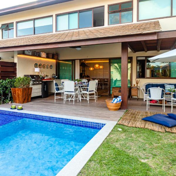 Casa em Carneiros - 4 suítes com piscina