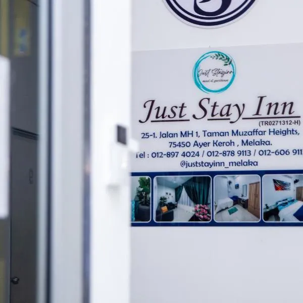 Just Stay Inn Guest House, hotel in Melaka