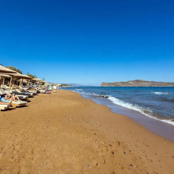 Beachfront villa Agia Marina, hotel in Stalós