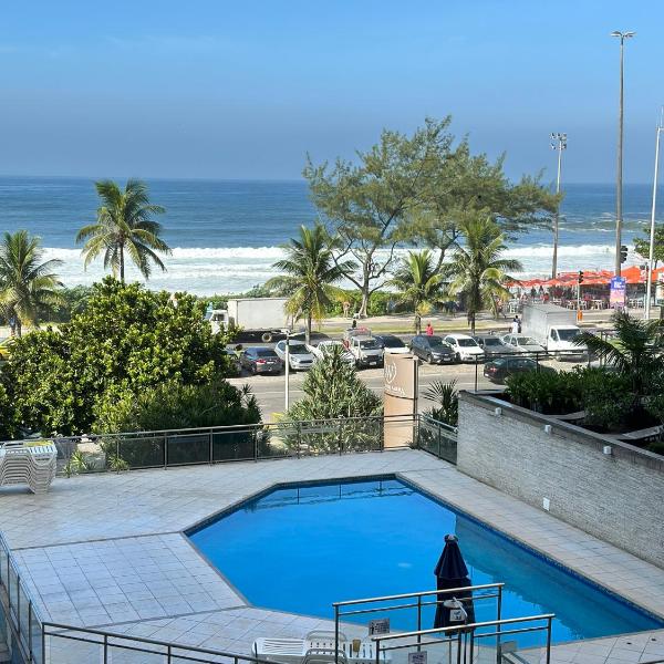 Apartamento em frente à praia, com vista mar e ao lado do Windsor