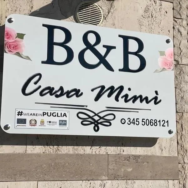 B&B Casa Mimì, hotel v destinaci San Ferdinando di Puglia
