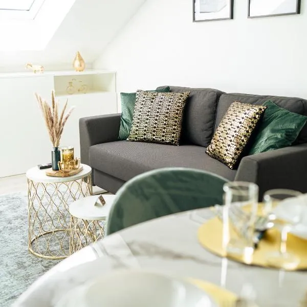 Deluxe Suite - Workspace & Parking, hotel v destinaci Gießen
