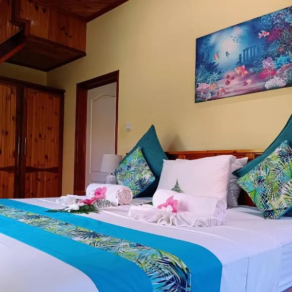 Badamier Self-Catering, hotel v destinaci La Digue