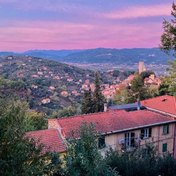 La Casa Rossa Arcola Con Vista, hotel sa Arcola