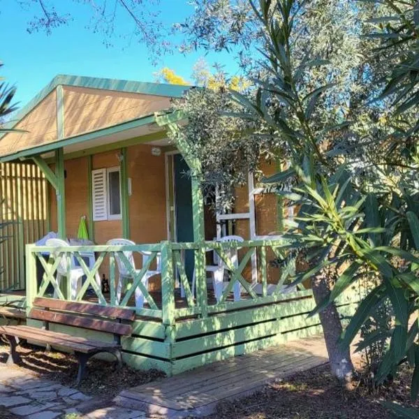 Chalet climatisé avec patio en Haute Corse 5 couchages，位于Camp du Cap Sud的酒店