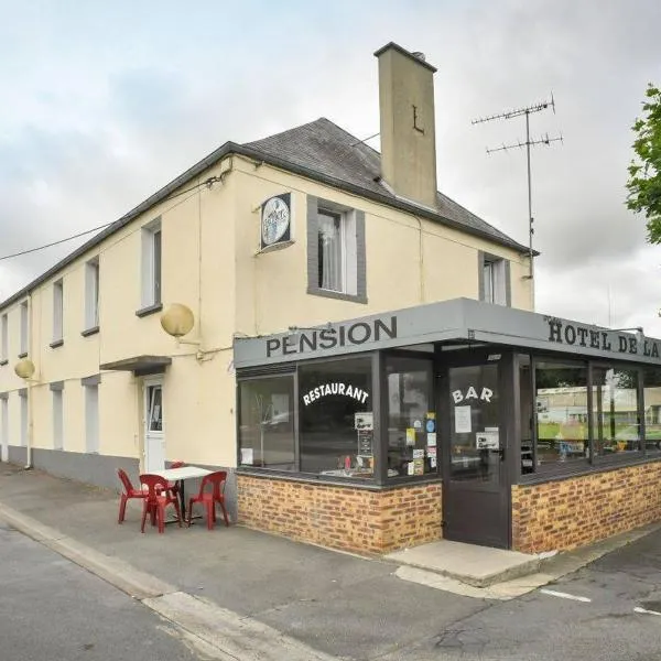 Hôtel et Restaurant de la Gare Torigny-les-Villes, hotel in La Barre-de-Semilly