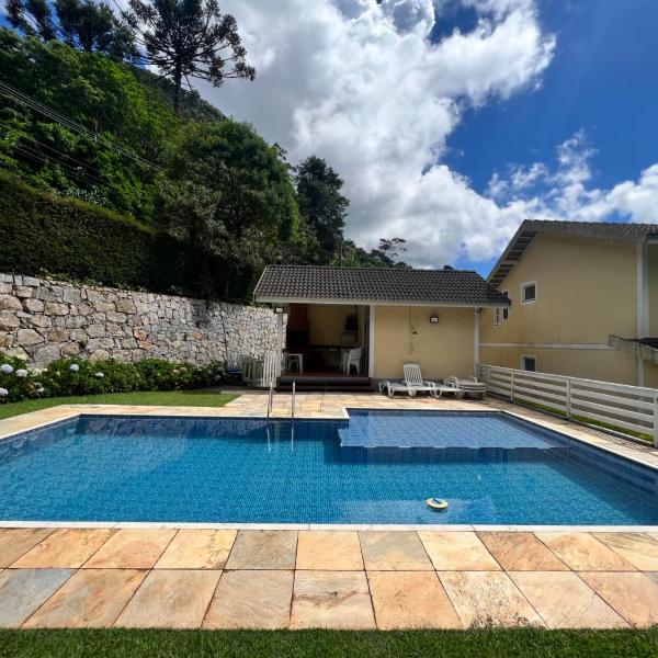 Aconchego em Teresópolis com piscina privativa próximo a feirinha - Foto 4