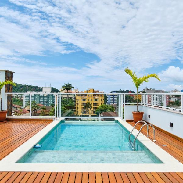 Orla Ubatuba 300 metros - Ar condicionado, Varanda Gourmet - Foto 5