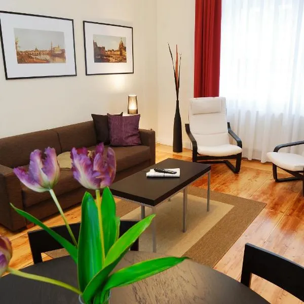 Aparthotel am Zwinger, hotel v Drážďanech