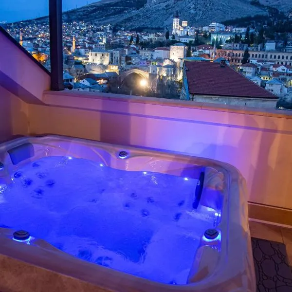 Exclusive Penthouse Old town with sauna and jacuzzi, hotel in Mostar