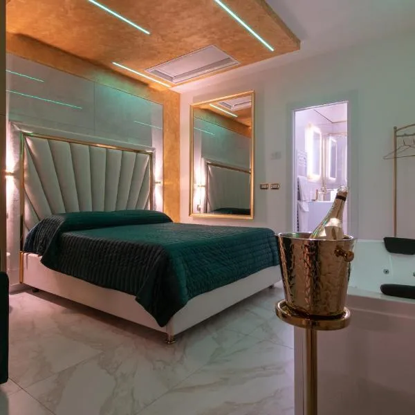 FASHION APARTMENT GOLD Bologna with JACUZZI & CAR GARAGE, hotel v destinaci Boloňa