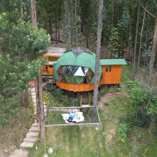 Libélula Glamping con jacuzzi, hotell sihtkohas Duitama