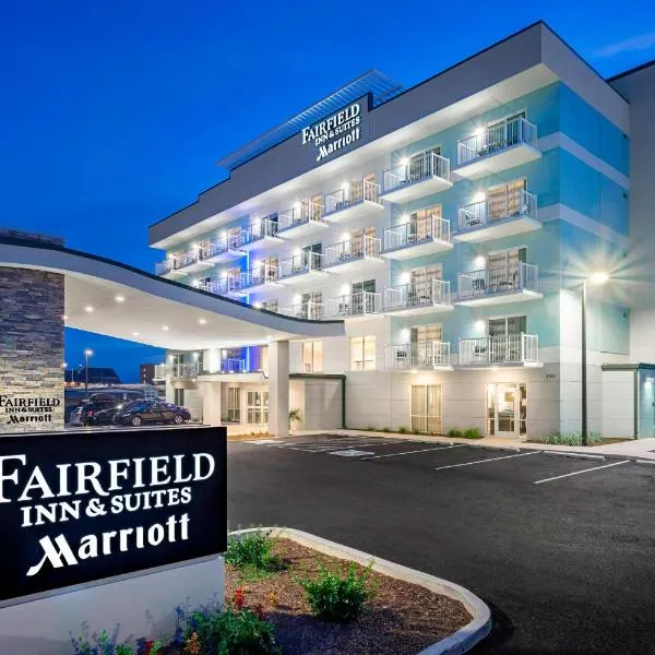 Fairfield Inn & Suites by Marriott Ocean City, viešbutis Ošen Sityje