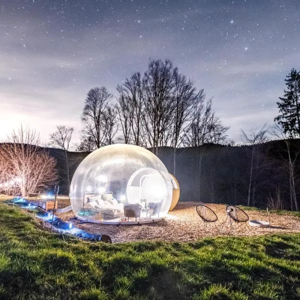Bubble Tent Gutach- Schlafen unterm Sternenhimmel, hotel Gutach im Breisgauban
