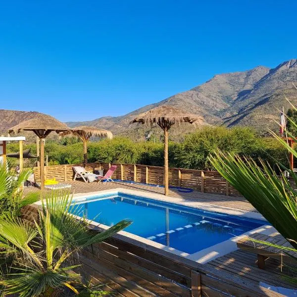 Hermosa Cabaña en Colliguay, Hotel in Cerro Viejo