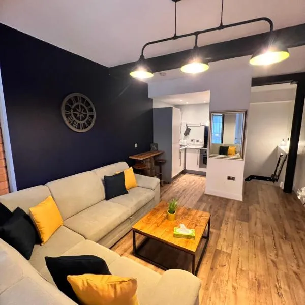 Stunning Liverpool City Center Apartment、リバプールのホテル