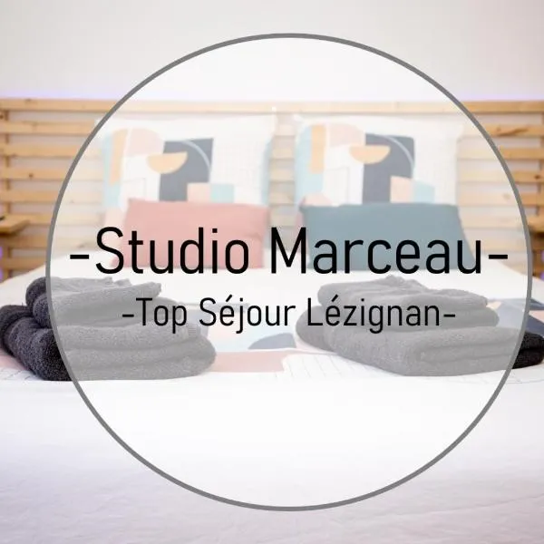 Studio Marceau Clim Wifi Centre ville 2 pers, отель в городе Лезиньян-Корбьер